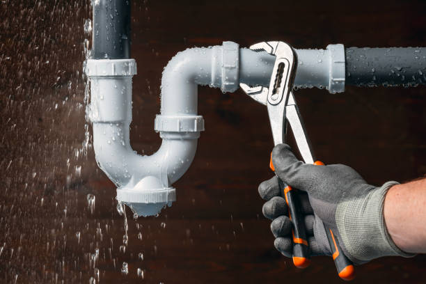 Professional Leak Detection technician working in Woodstock, IL